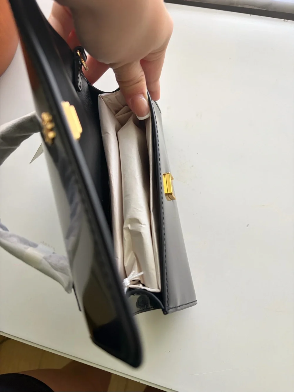 Tory Burch Emerson Mini Top Handle Crossbody - Picture 8 of 11